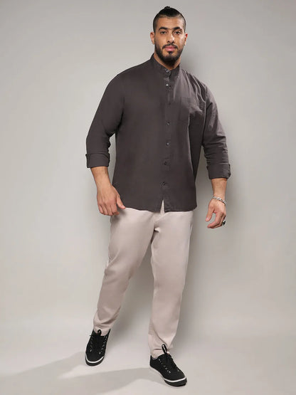 Solid Stylish Casual Shirt