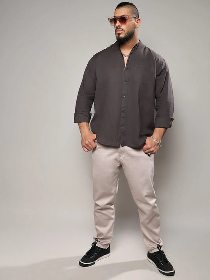 Solid Stylish Casual Shirt