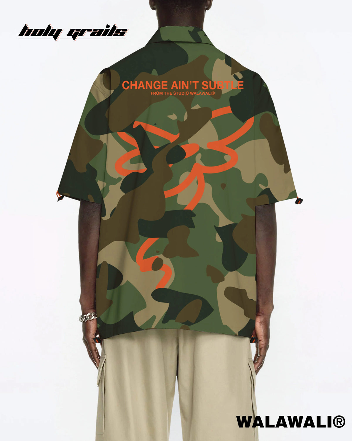 'Camo' Shirt (Change Ain't Subtle) HG X WalaWali