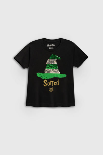 Sorted Harry Potter Reversible Sequins Tee Unisex