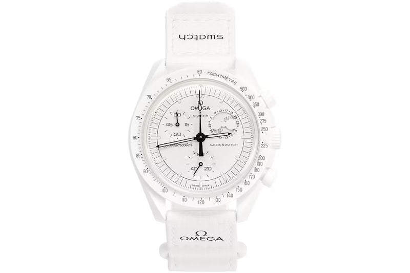 Swatch x Omega Bioceramic Moonswatch Mission To Moonphase Snoopy