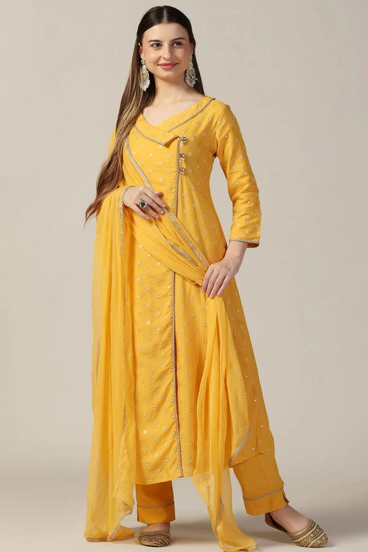 Mustard Glow Festive Kurti