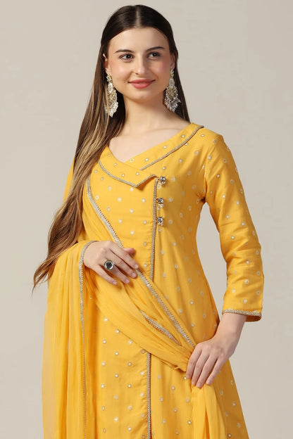 Mustard Glow Festive Kurti