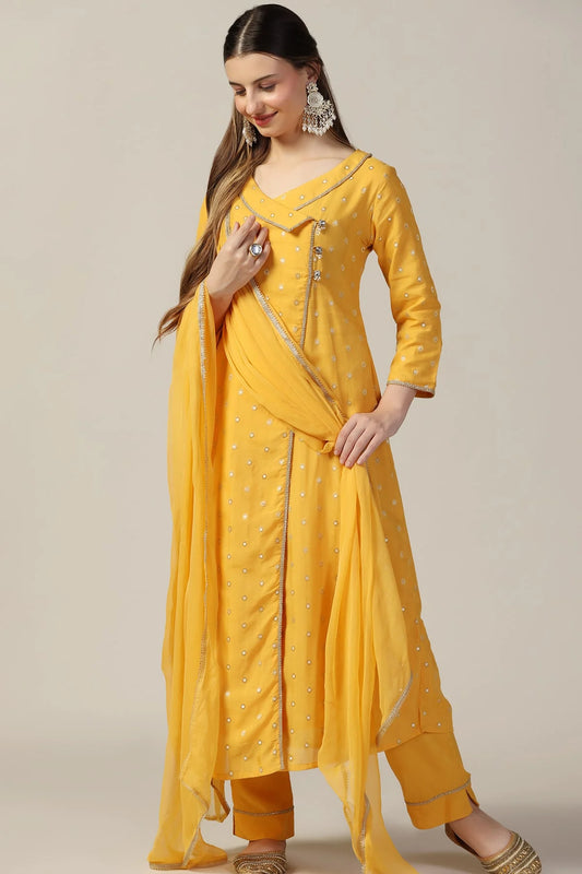 Mustard Glow Festive Kurti