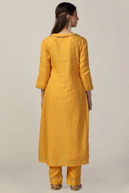 Mustard Glow Festive Kurti