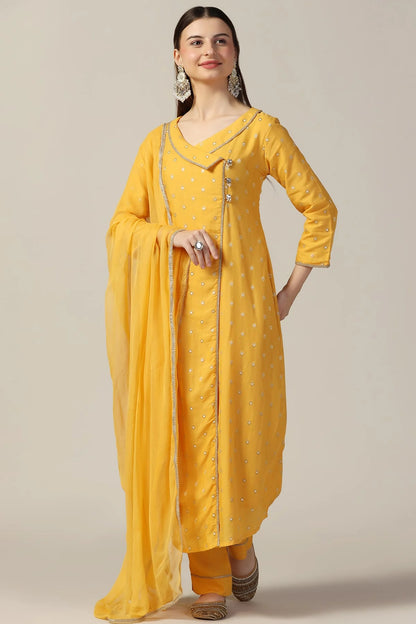 Mustard Glow Festive Kurti