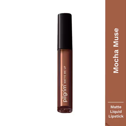 Pilgrim Matte me up liquid lipstick mocha muse 22 (3 MILLI_LITRE)