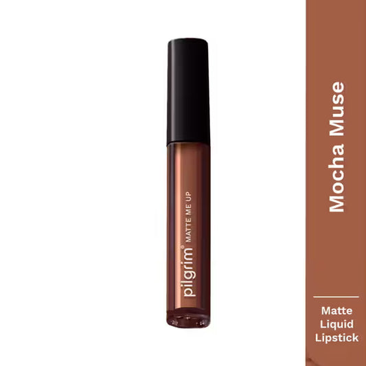 Pilgrim Matte me up liquid lipstick mocha muse 22 (3 MILLI_LITRE)