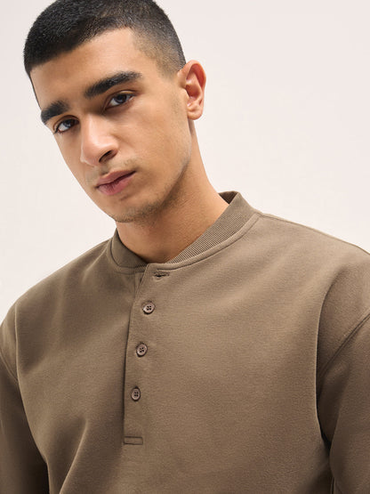 Olive Solid Straight Fit Functional & Stylish Cargo Pant