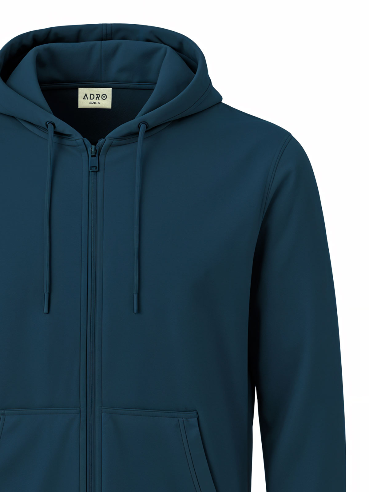 Men’s Regular Fit Zip-Up Hoodie