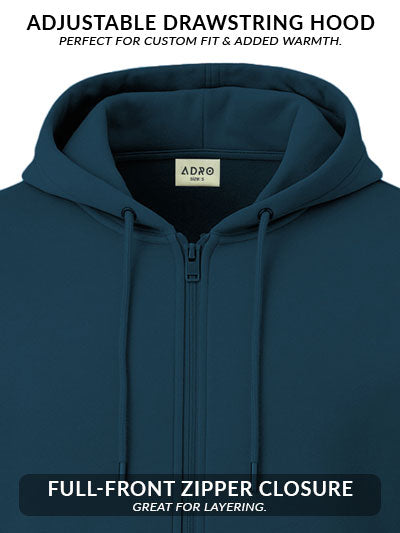 Men’s Regular Fit Zip-Up Hoodie