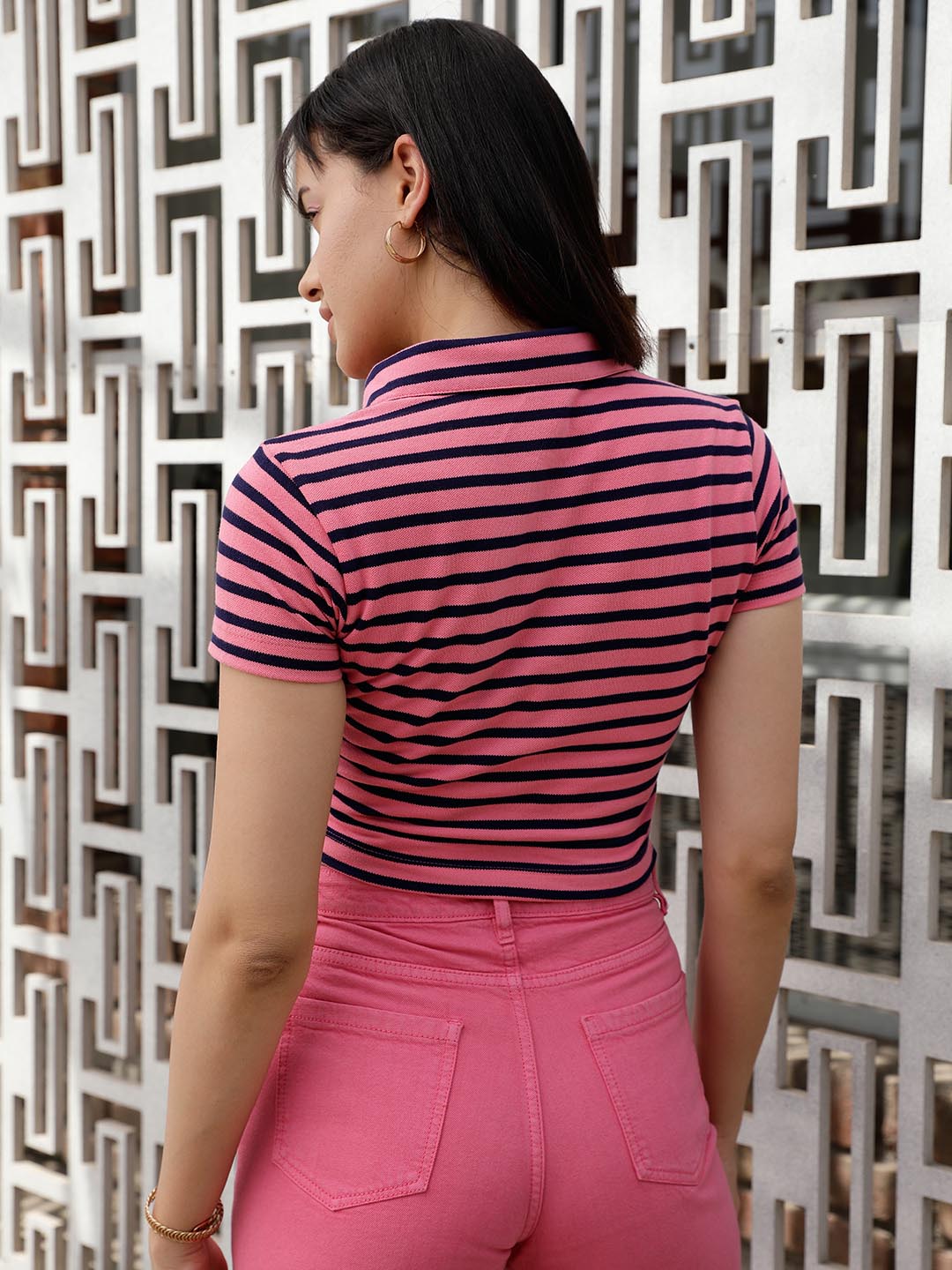 Striped Polo