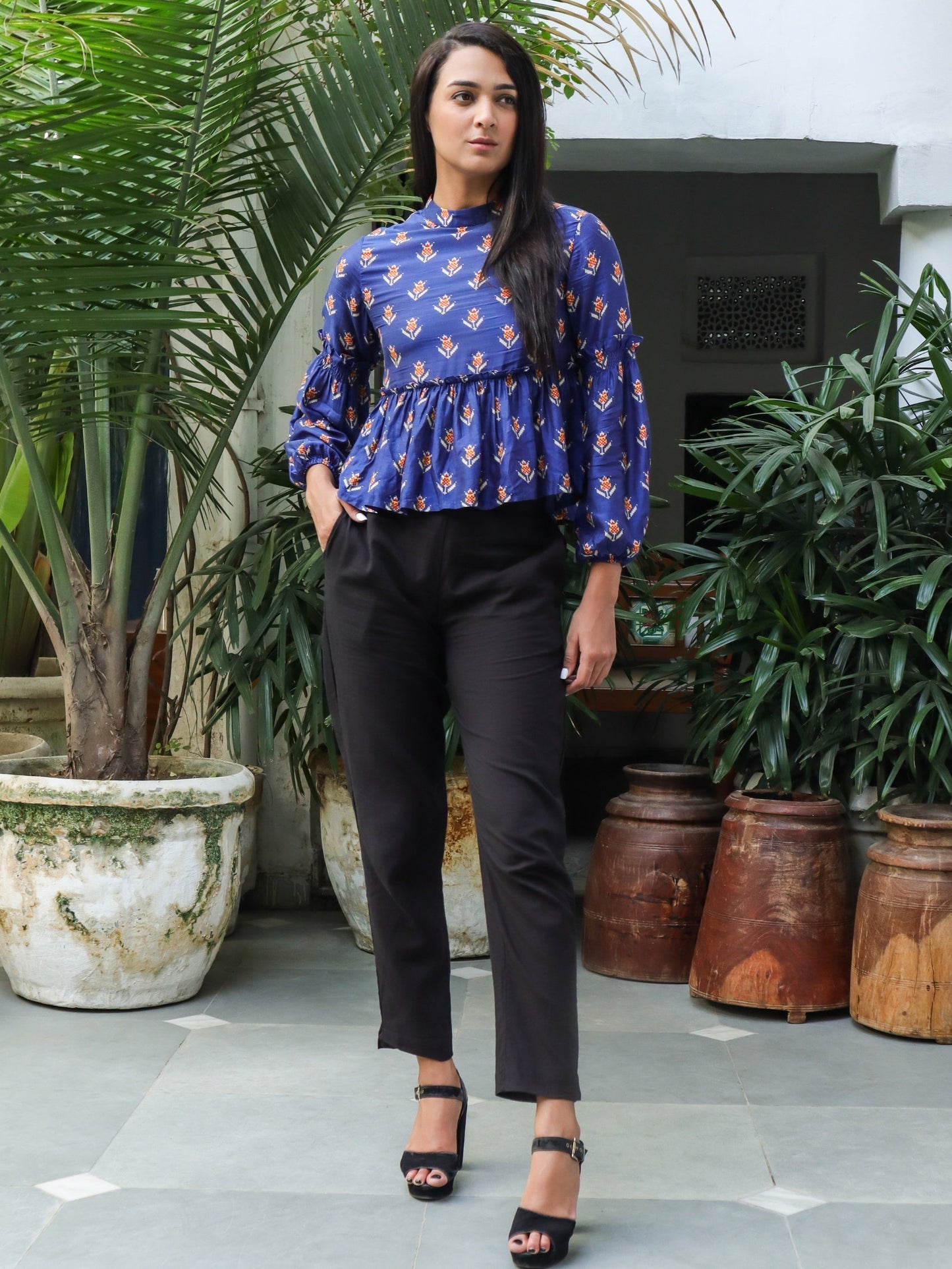 Tulip Floral Top
