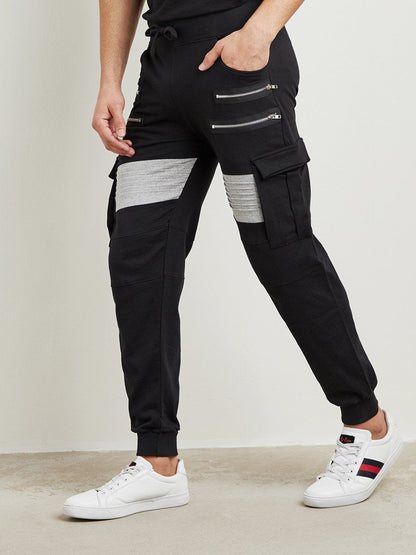 Black & Grey Trackpant