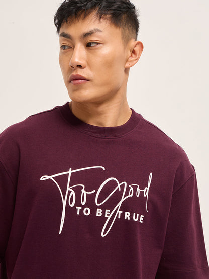 Shark Tank Limited Edition Maroon Crew Tee