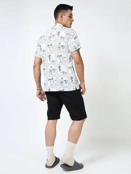 The Tequila Postcard Shirt