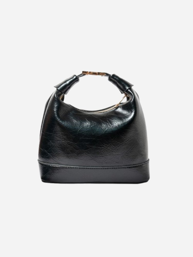 The Bella Black Hand Bag Charme