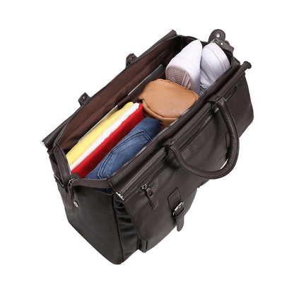 The Weekender Travel Bag - Mocha Brown