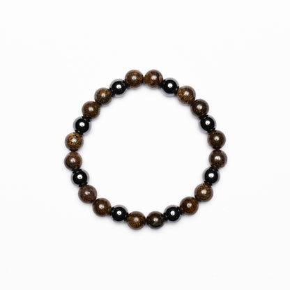 Bronz - Beaded Bracelet Zach