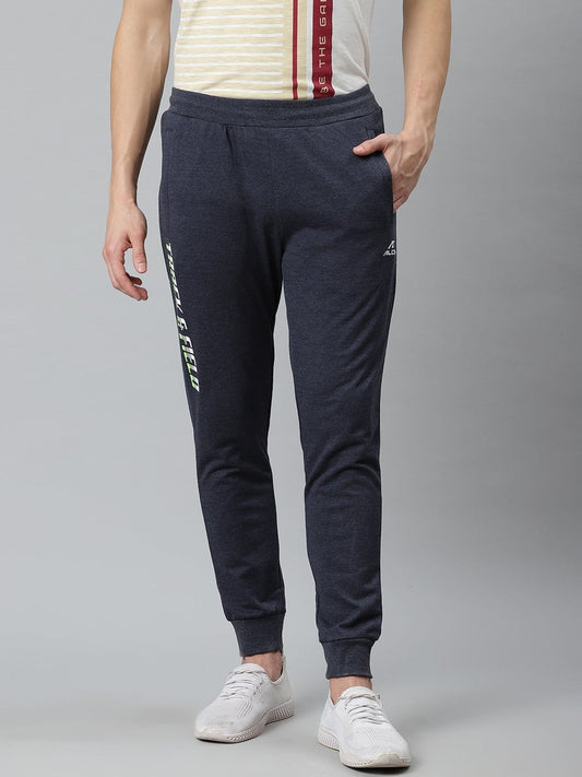 Alcis Men Navy Blue Solid Joggers