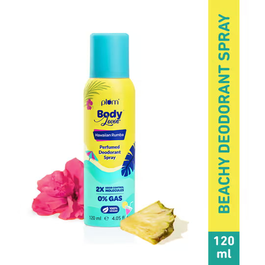 Plum BodyLovin Hawaiian Rumba Perfumed Deodorant Spray 120 MILLI_LITRE
