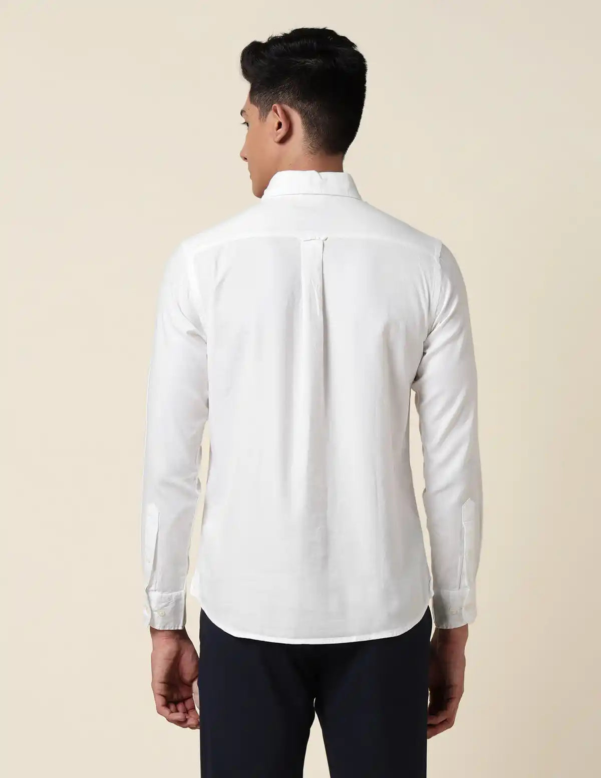Dobby Cotton Shirt for Men Tailored Fit