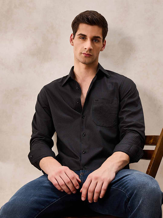 Aldeno Men Olive Casual Shirt (COCCA)