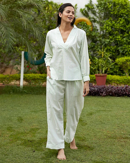 Fluorescent V-Band Night Suit