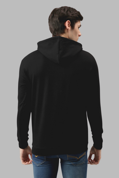 ADRO Men's Cotton Hooded Neck / Turtle Neck Sweatshirt