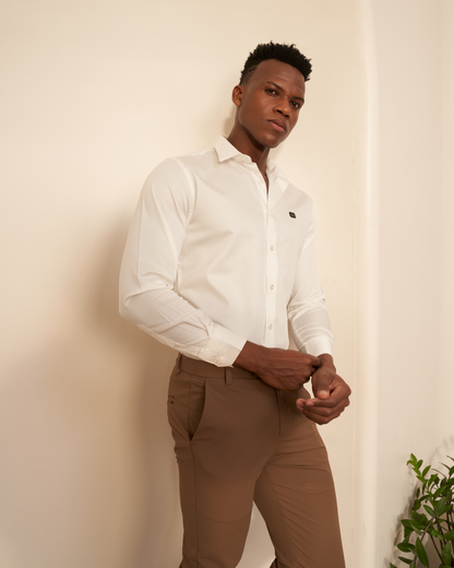 Elite White Shirt Aachari
