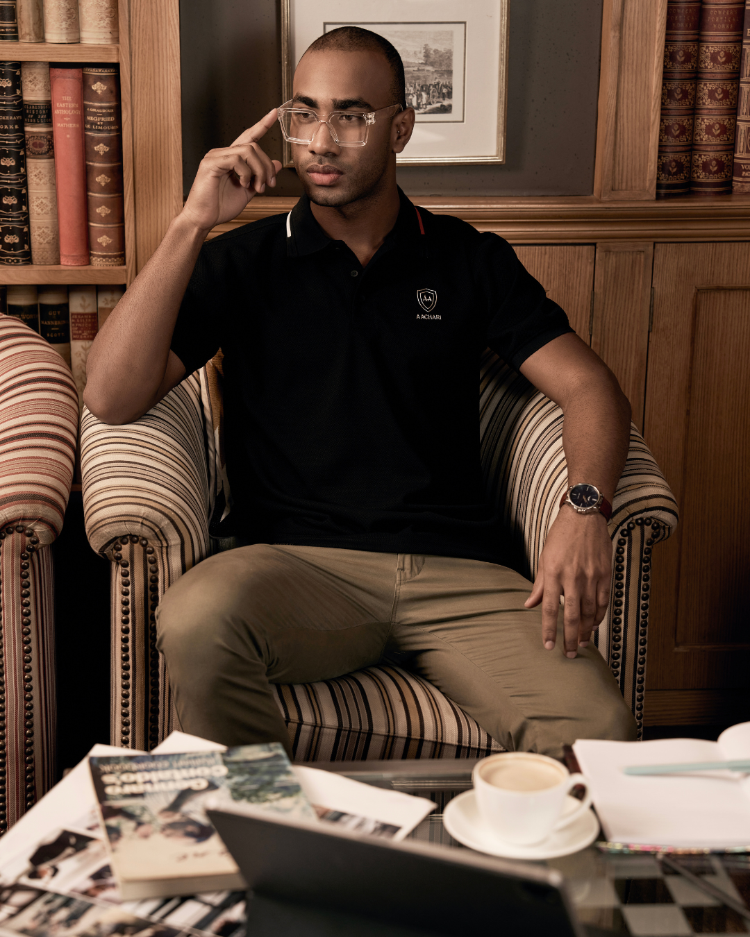 Black Premium Polo