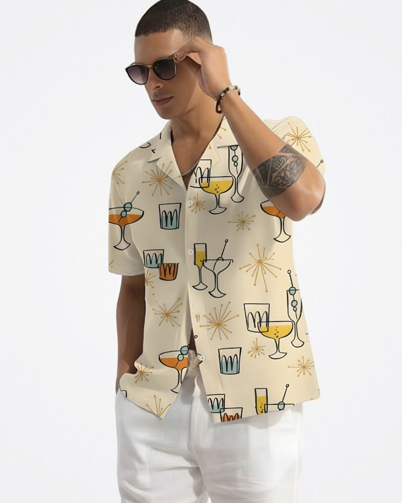 Biege Party Shirt