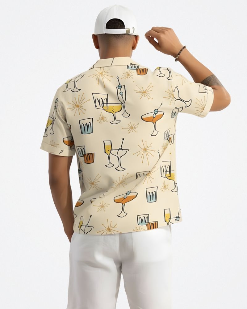 Biege Party Shirt