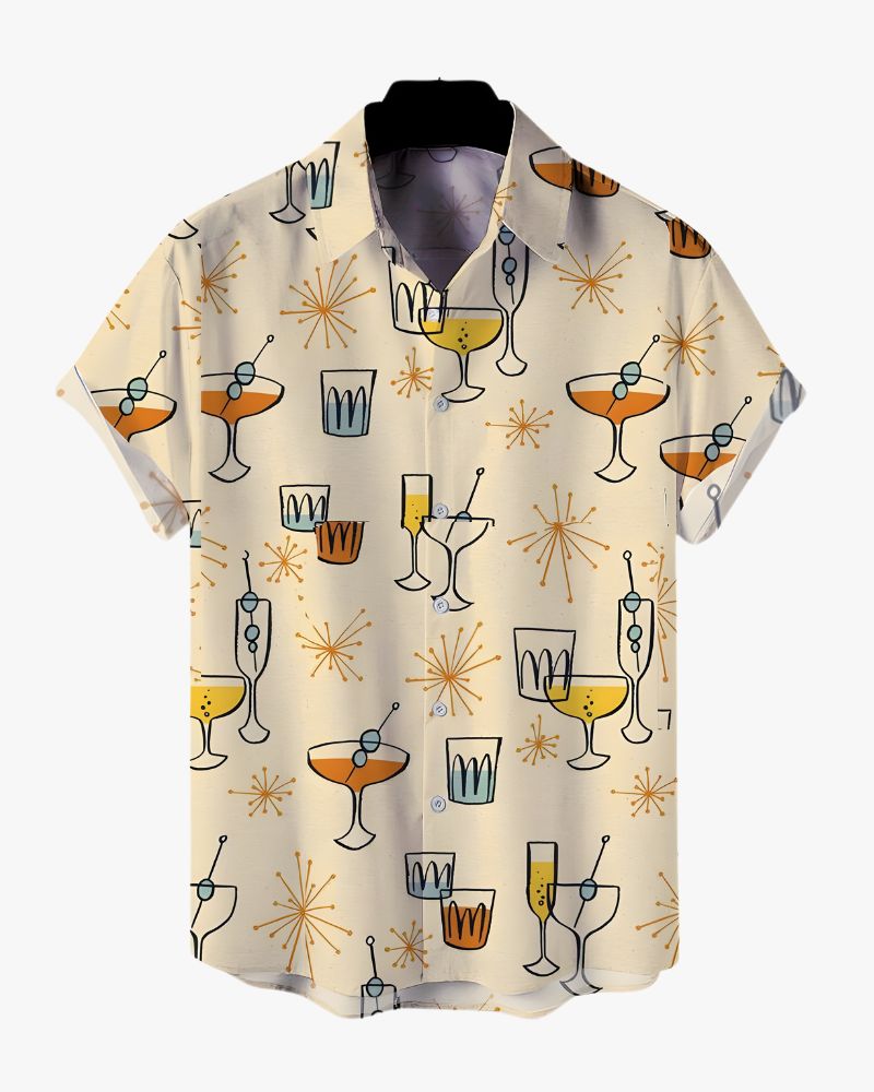 Biege Party Shirt