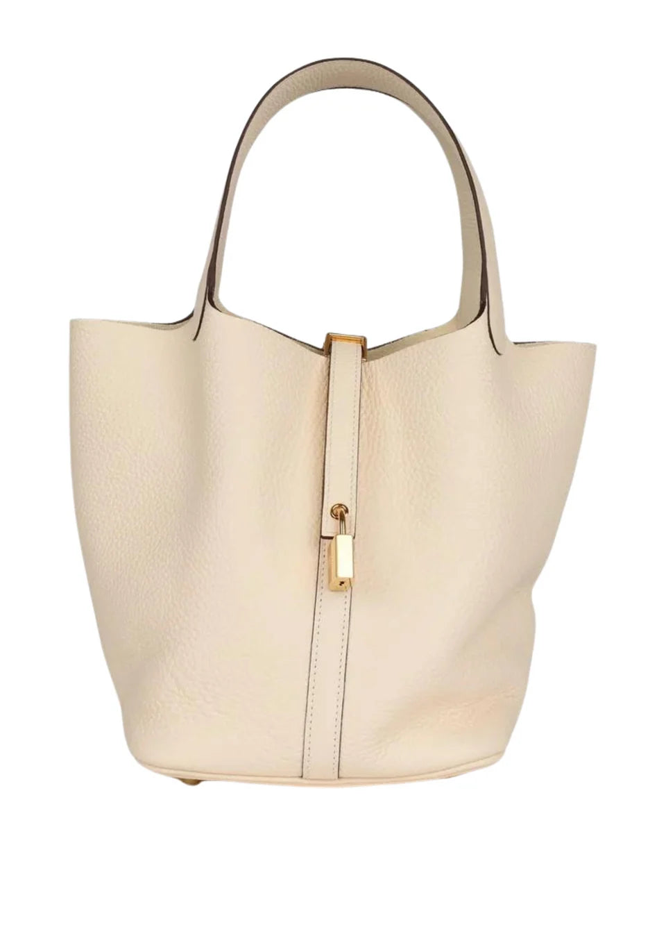 Hermès Picotin Lock 22 Nata Clemence Gold Hardware