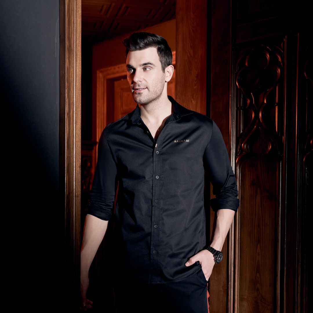 Aachari Signature Spark Black Shirt Aachari