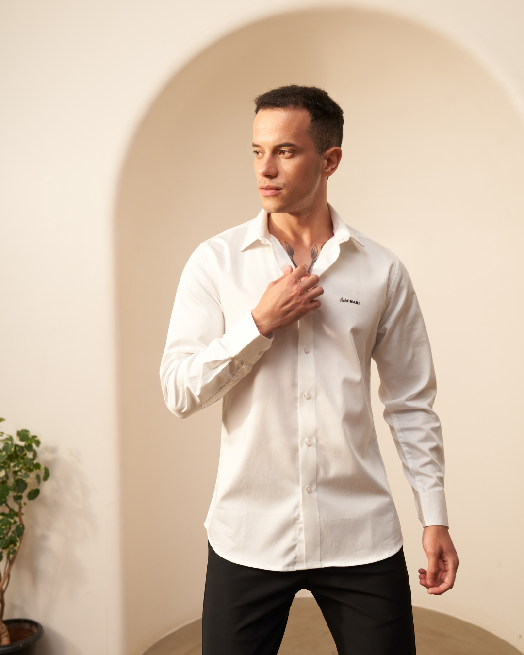 White Icon Shirt Aachari