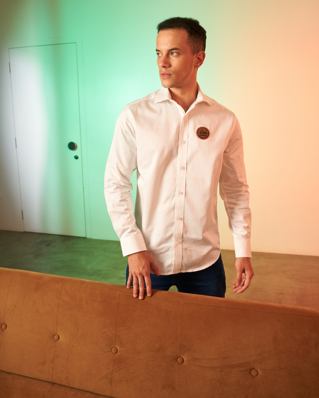 Ivory White Shirt Aachari