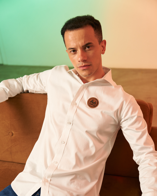 Ivory White Shirt Aachari