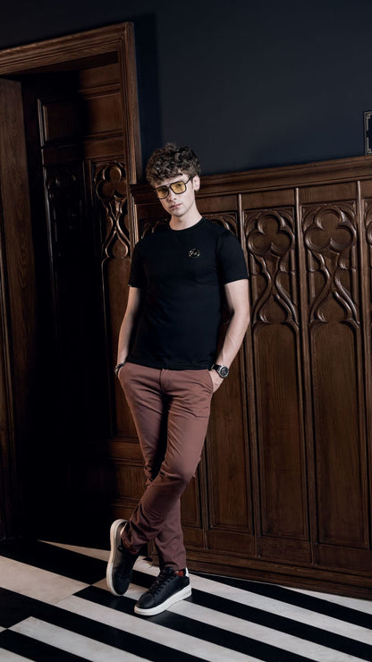 Premium Black T-Shirt Aachari