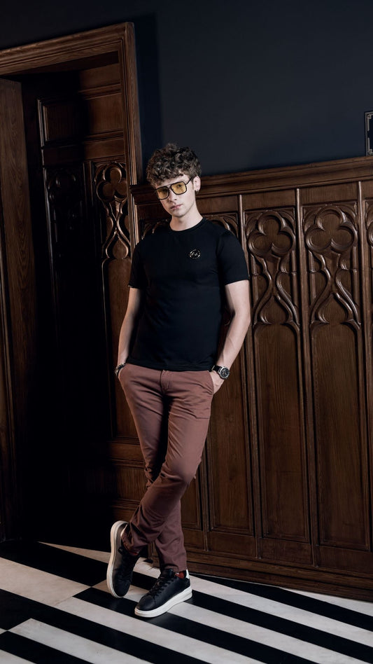 Premium Black T-Shirt Aachari