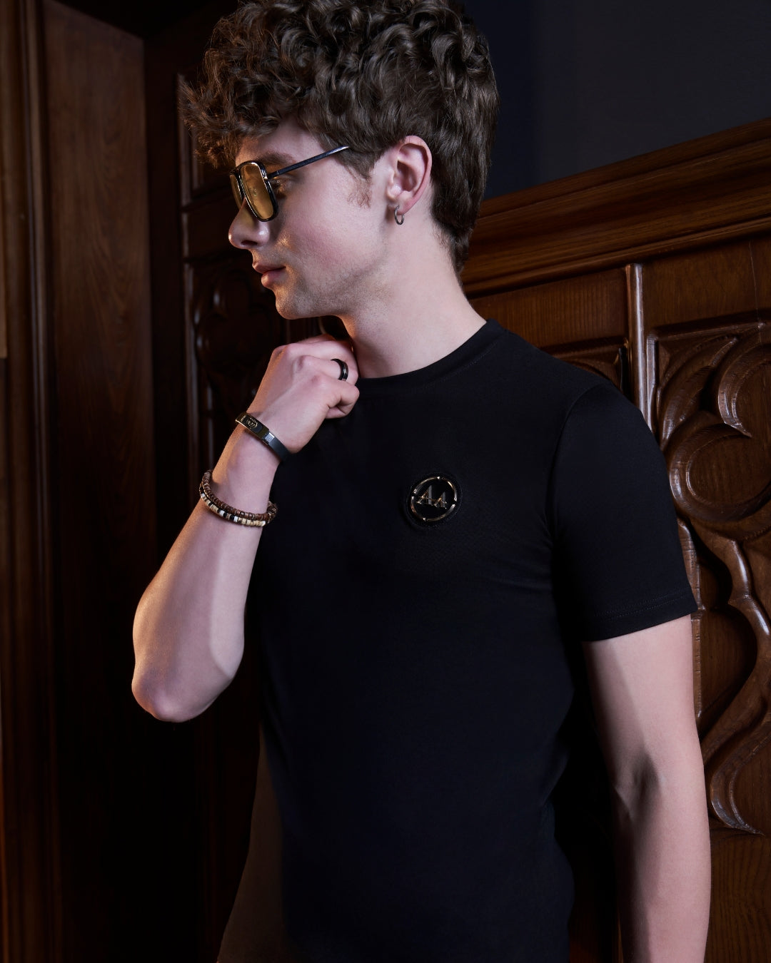 Premium Black T-Shirt Aachari