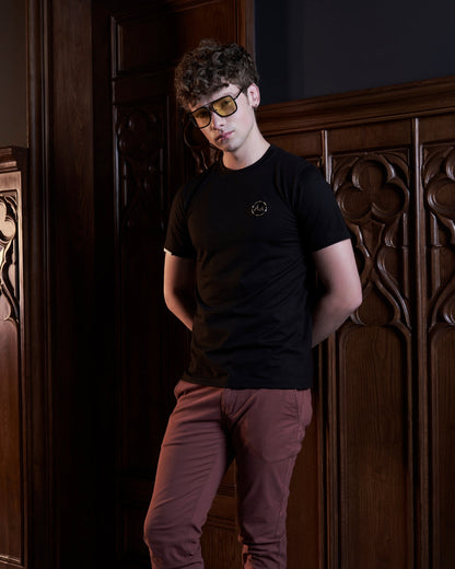 Premium Black T-Shirt Aachari