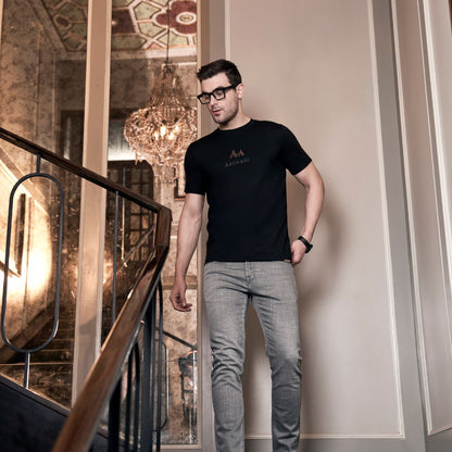 Classic Black T-Shirt Aachari