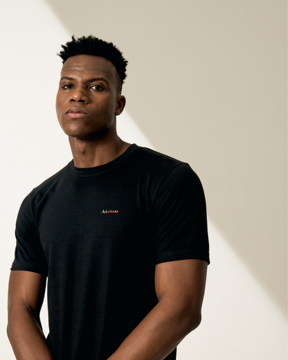 Signature Black T-shirt Aachari
