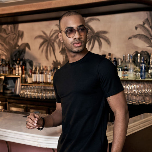 Classic Black T-Shirt Aachari