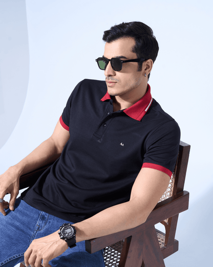 Red Collor Polo Aachari