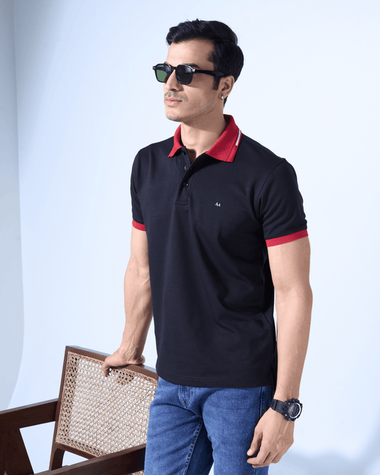 Red Collor Polo Aachari
