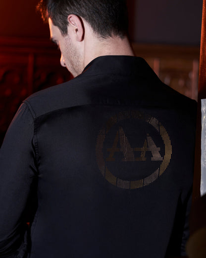 Aachari Signature Spark Black Shirt Aachari
