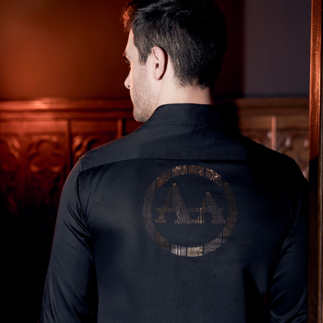 Aachari Signature Spark Black Shirt Aachari